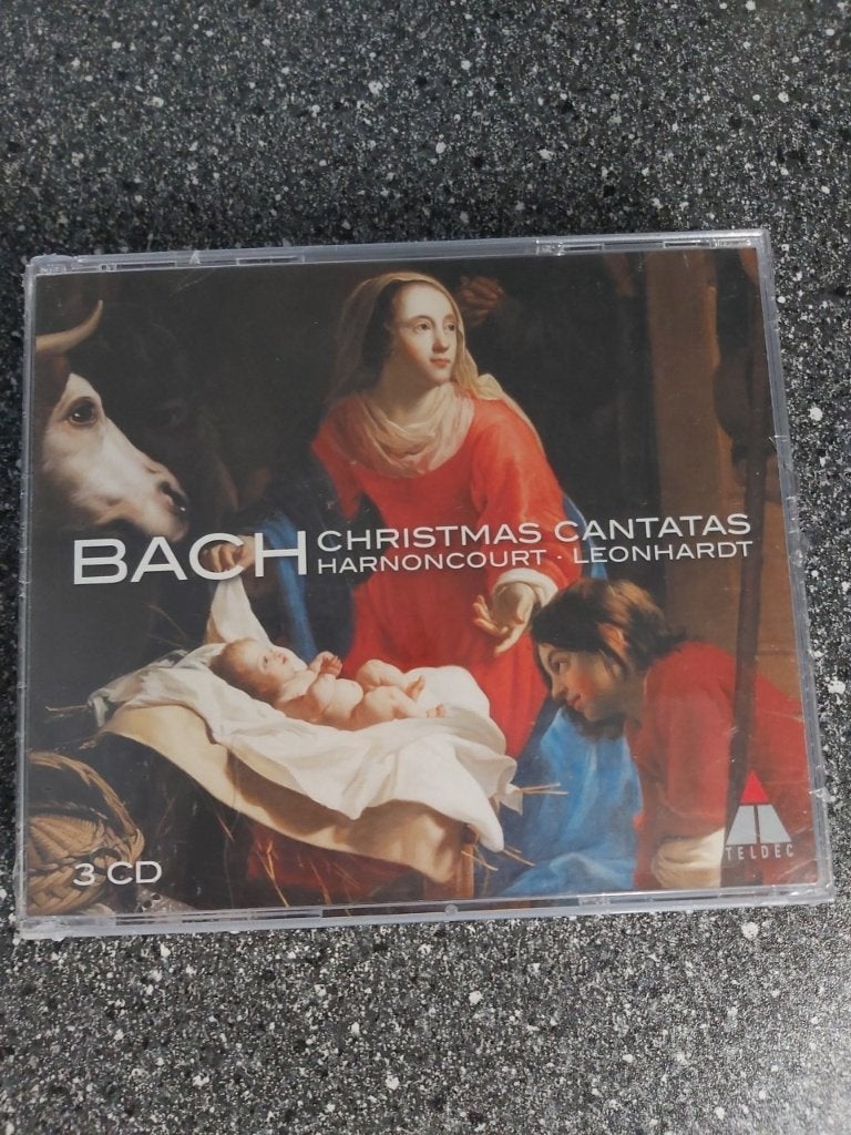 CD JOHANN SEBASTIAN BACH - CHRISTMAS CANTATAS (NIEUW), Overige typen, Ophalen of Verzenden, Nieuw in verpakking, Barok