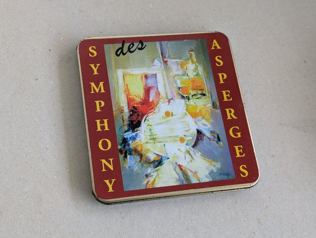 Diverse artiesten: Symphony des Asperges (CD in blik), Ophalen of Verzenden, Zo goed als nieuw, Verzamelalbum, Classicisme