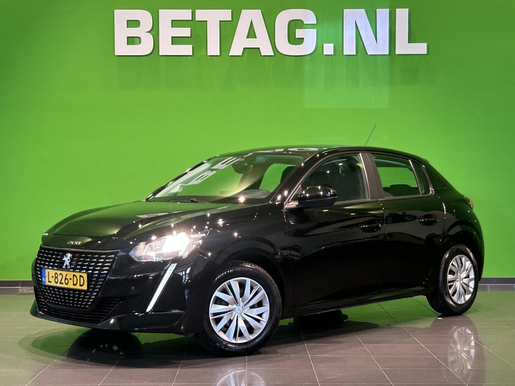 Peugeot 208 1.2 | Airco |, Auto's, Voorwielaandrijving, Euro 6, 1199 cc, Zwart