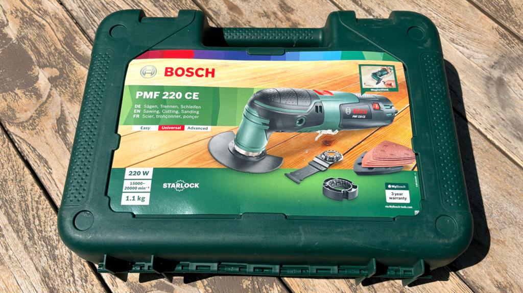 Bosch PMF 220 CE Multitool in koffer - Zo goed als nieuw, Ophalen of Verzenden, Zo goed als nieuw