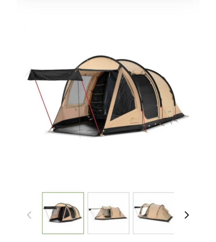 Ruime 4-persoons Karsten tent, slechts 3x gebruikt, Ophalen of Verzenden