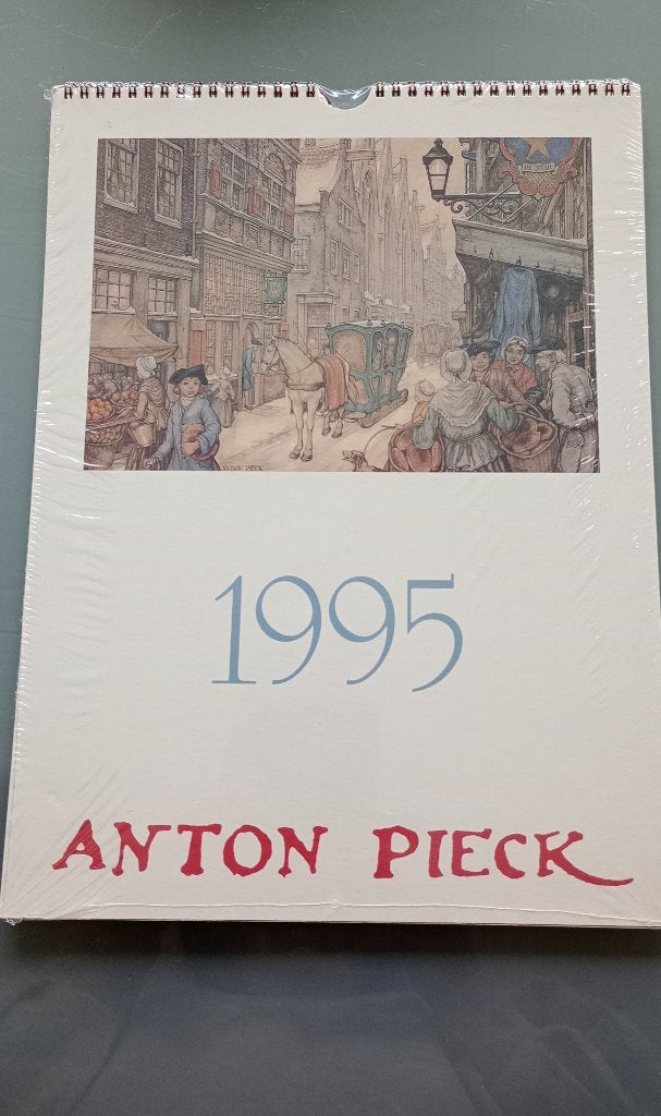 6x Anton Pieck kalender met prenten p.st.0,75, Ophalen of Verzenden, 1980 tot heden, Overige onderwerpen