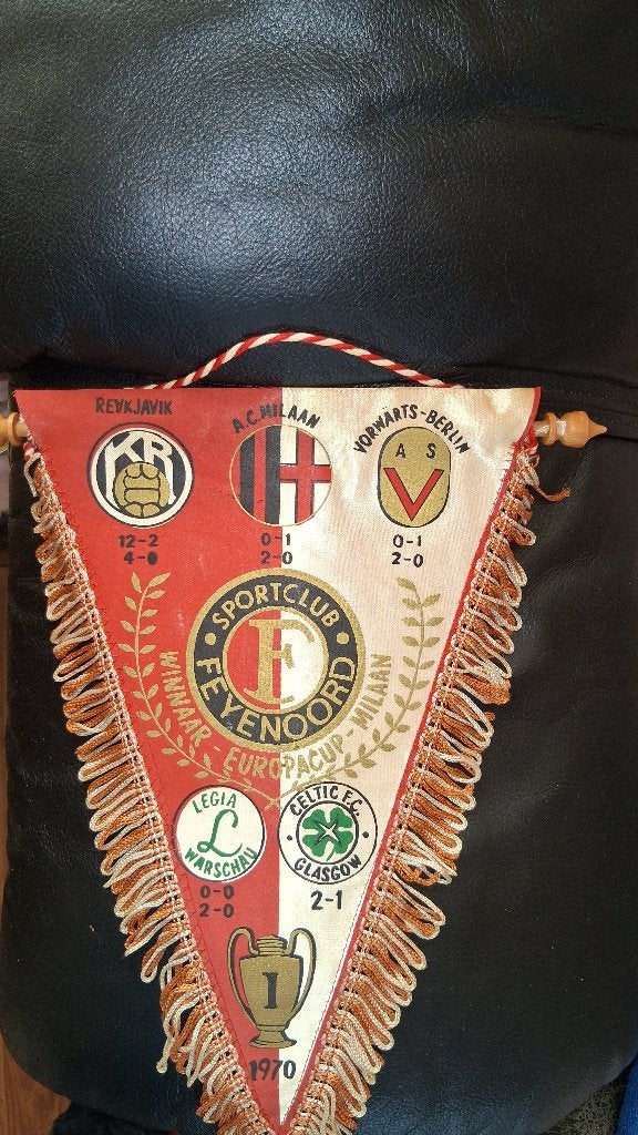 Feyenoord vaantje, Verzamelen, Ophalen of Verzenden, Zo goed als nieuw, Feyenoord, Vaantje of Sjaal