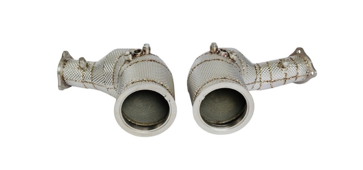 Originele Audi RS4 B9 Downpipes, Auto-onderdelen, Ophalen of Verzenden, Gebruikt, Audi