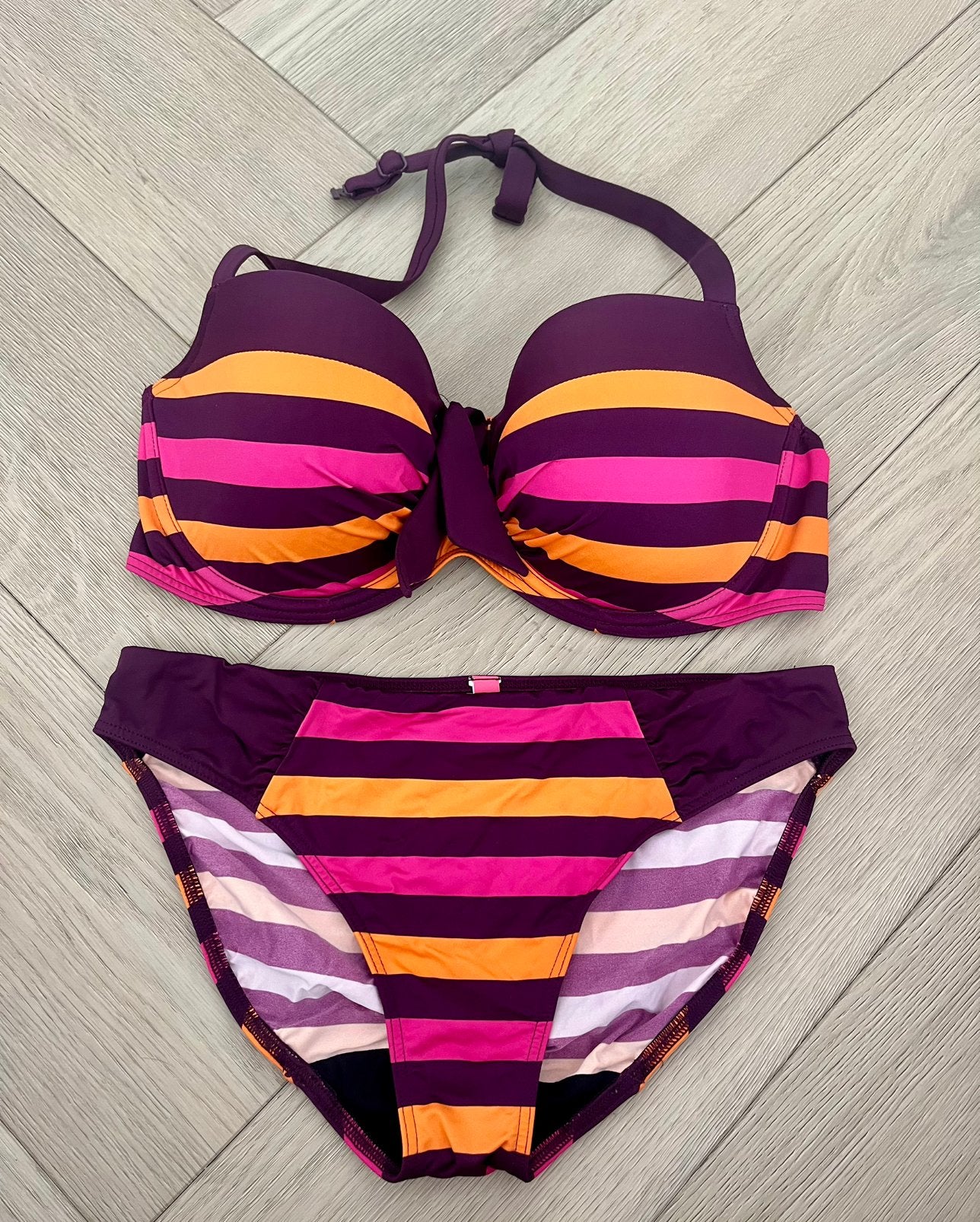 Prima Donna Swim 75E/38 Punch Paars (LEES BESCHRIJVING), Kleding | Dames, Verzenden, Paars, Zo goed als nieuw, Bikini