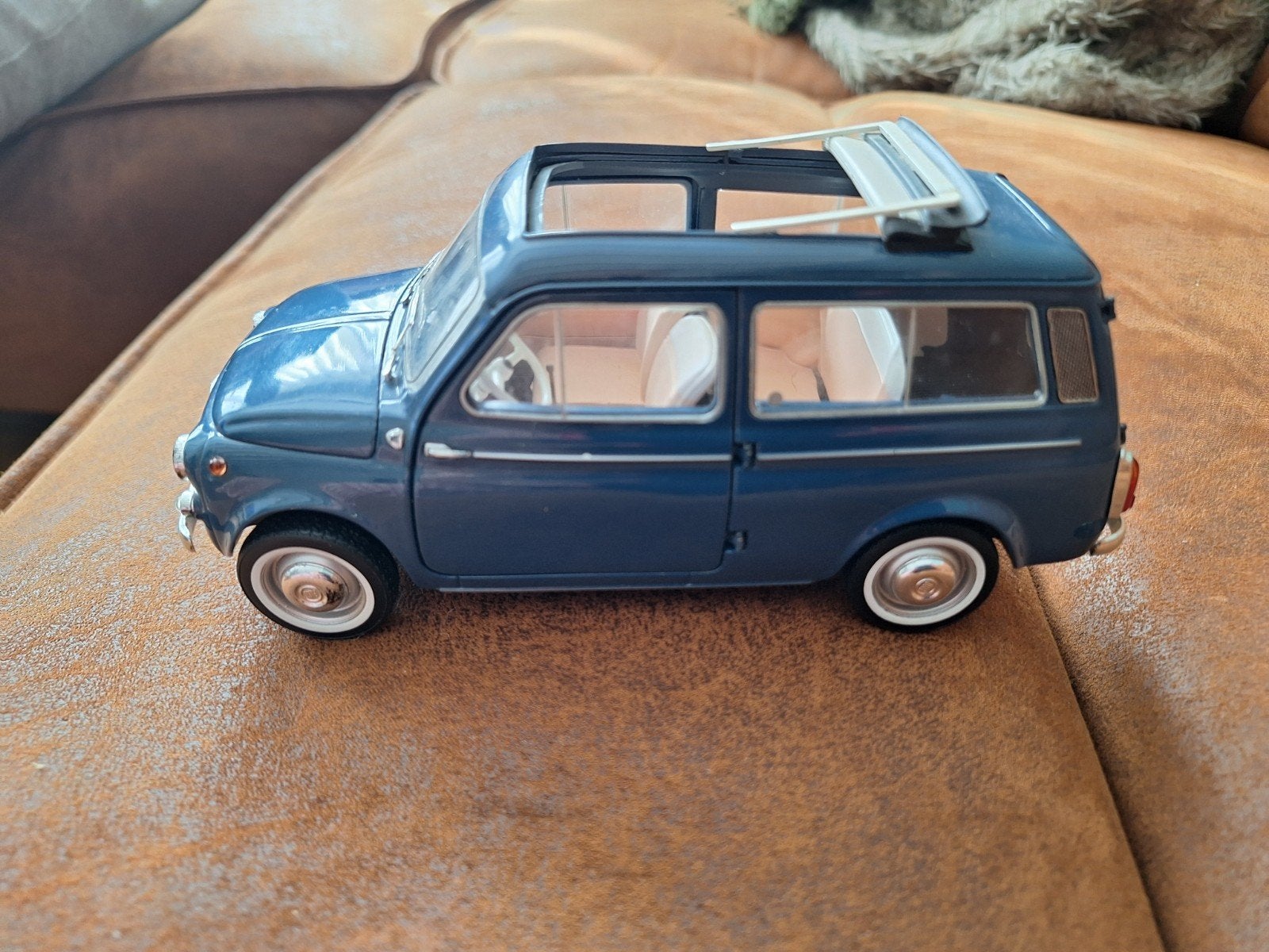 Fiat 500 Giardiniera, Ophalen of Verzenden, Zo goed als nieuw, Auto, Norev