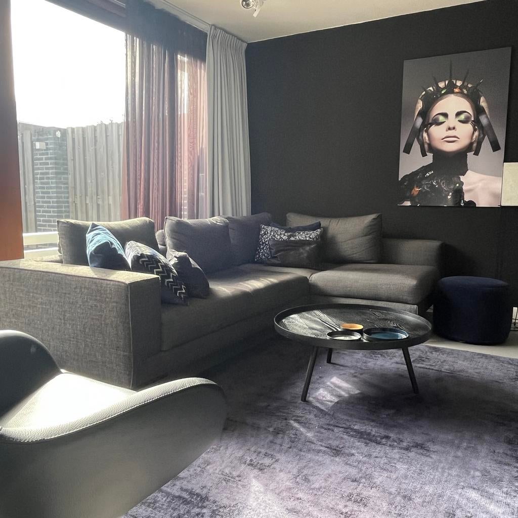 Design on Stock Aikon Lounge Hoekbank - Antraciet, Ophalen, Zo goed als nieuw, Stof