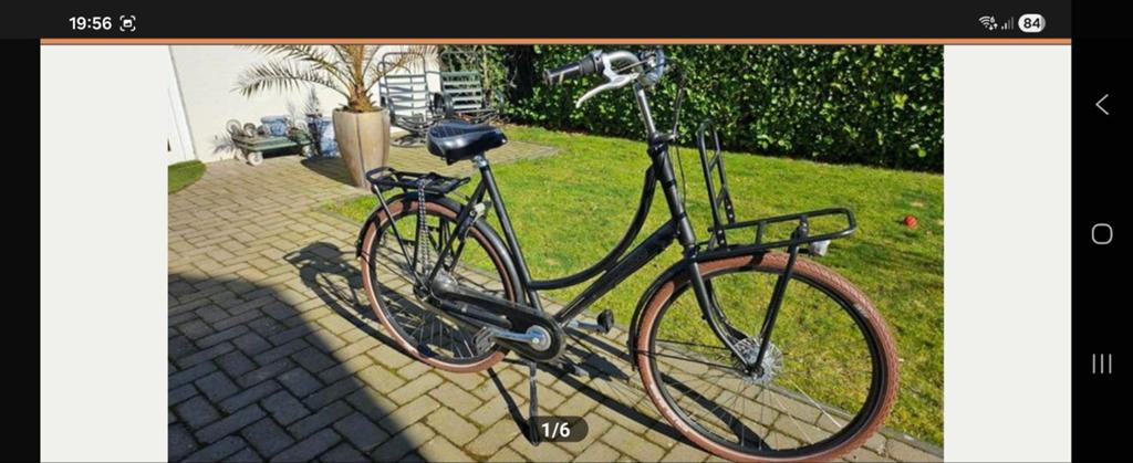 Transportfiets,damesfiets,Batavus,62cm frame onderhoud gehad, Ophalen, Zo goed als nieuw