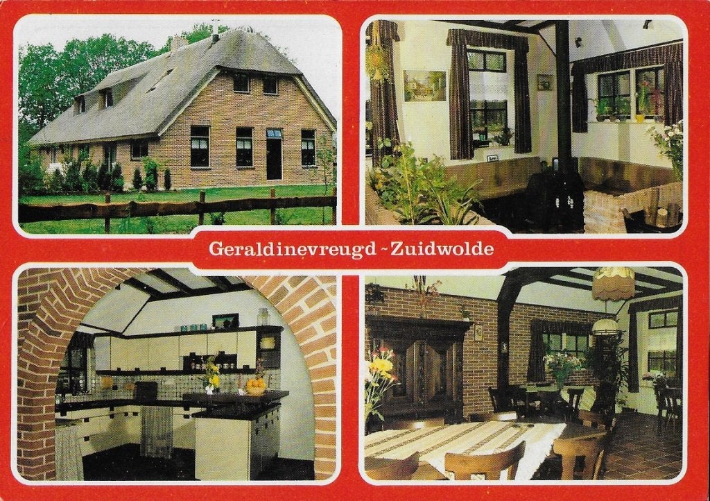 Zuidwolde Geraldinevreugd Gelopen Ansichtkaart ( A402 ), Ophalen of Verzenden, 1980 tot heden, Gelopen