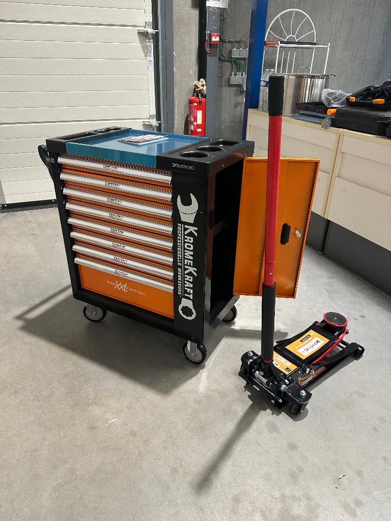 Gereedschapskar 9 laden VOL ( rem inlay) + AutoKRIK 4 ton!, Ophalen of Verzenden, Nieuw