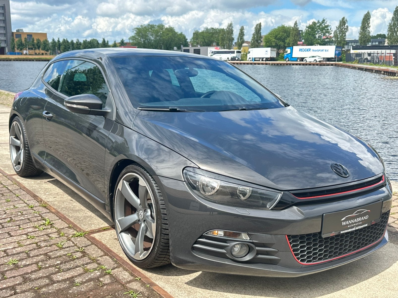 Volkswagen Scirocco GTS | Xenon | Climate Control | 6-bak |, 15 km/l, Zwart, 4 cilinders, Bruin