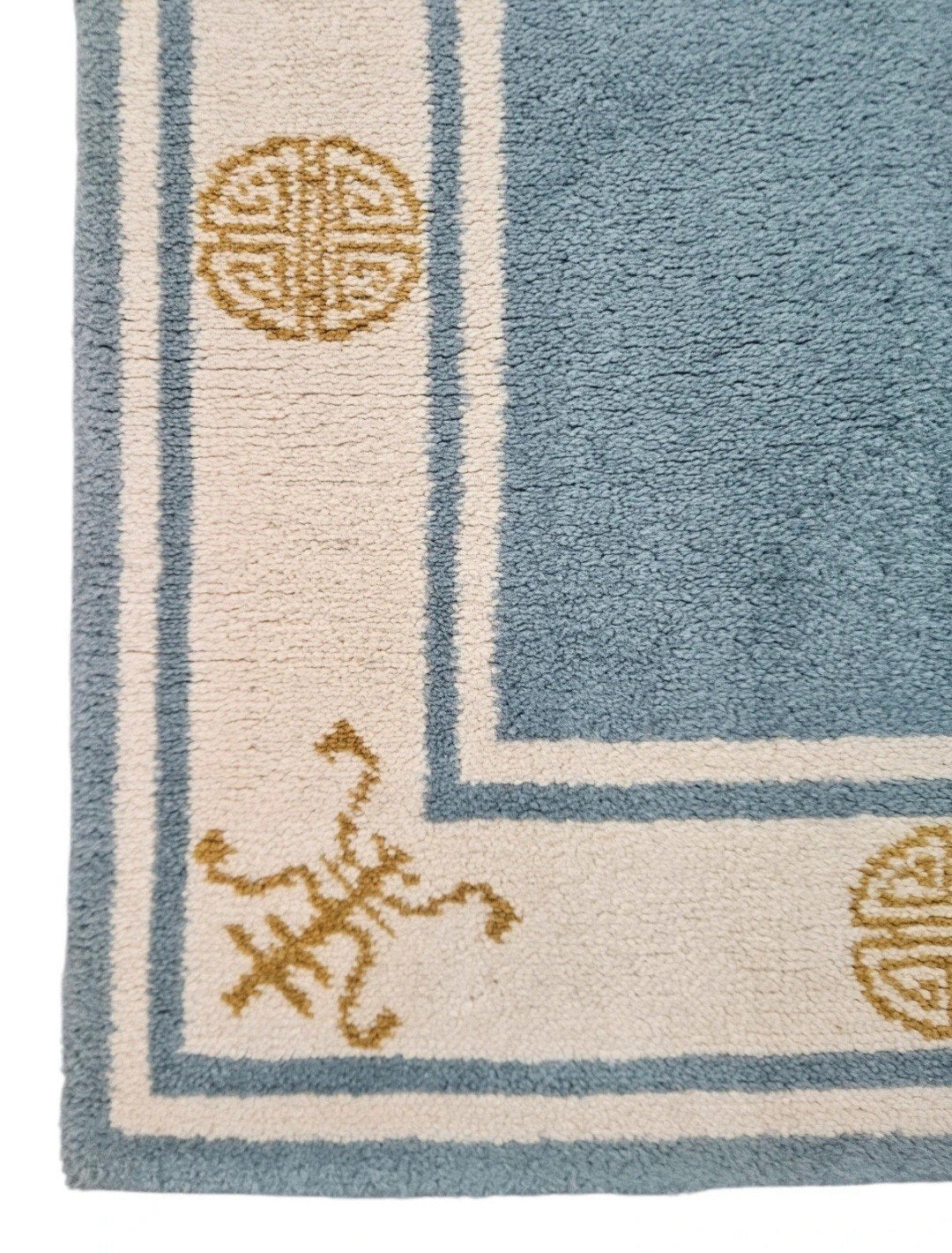 Vintage oosters wol Oriental vloerkleed border 71x137cm, 100 tot 150 cm, Www.hypepopup.nl, Zo goed als nieuw, Www.hypepopup.nl