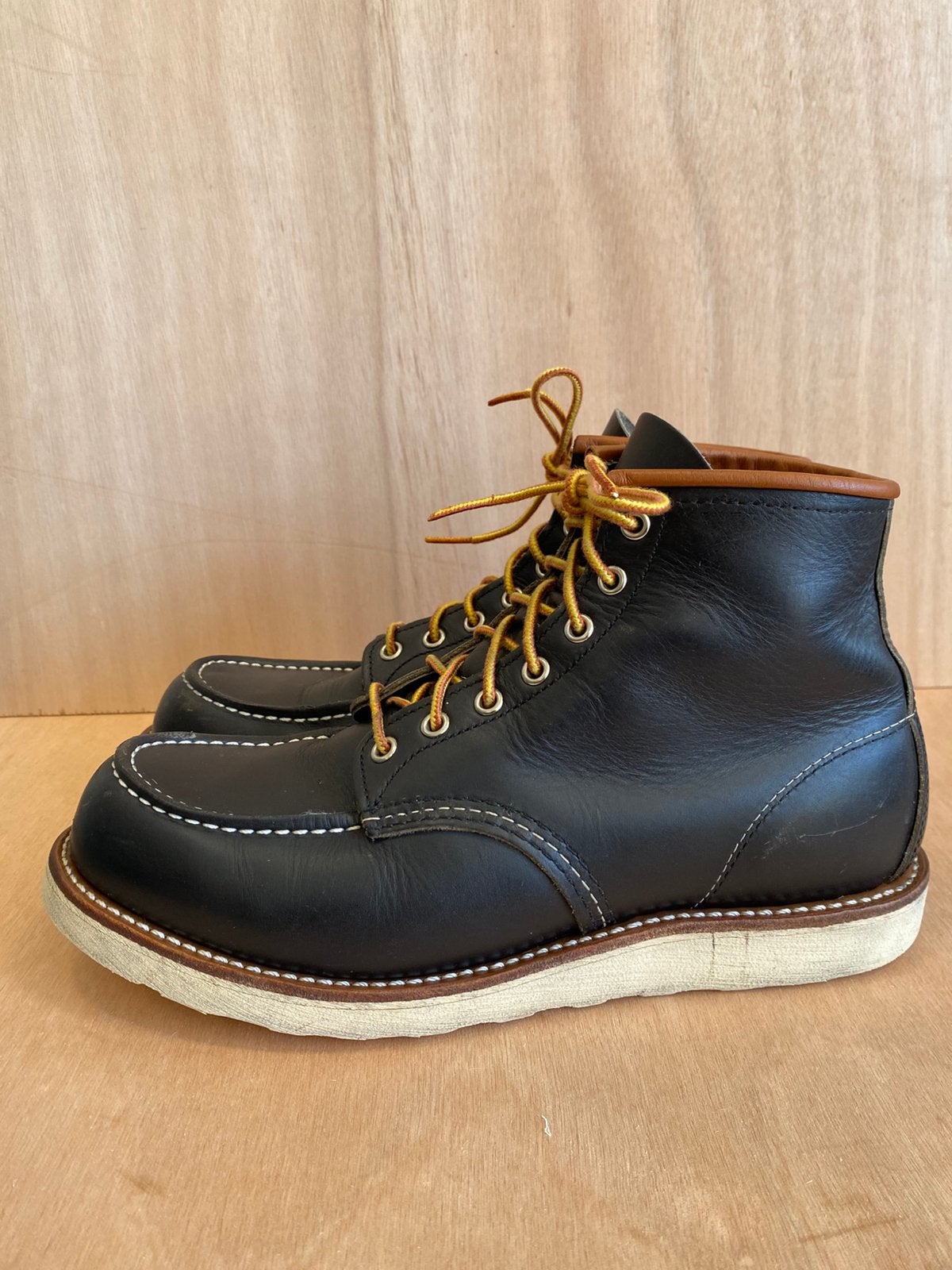 Red Wing 8859 moc toe Navy Portage US10D/43, Kleding | Heren, Blauw, Boots, Ophalen of Verzenden, Gedragen