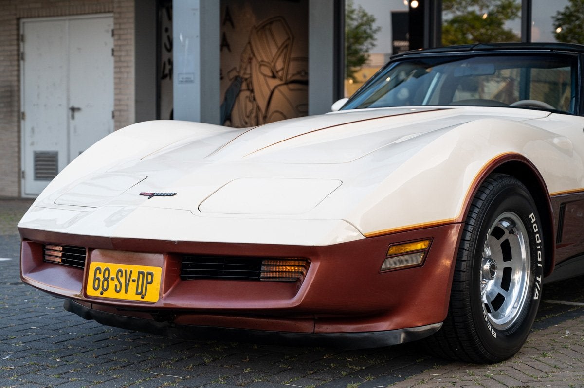 Chevrolet Corvette C3 (bj 1981), Lederen bekleding, Gebruikt, 8 cilinders, Bruin