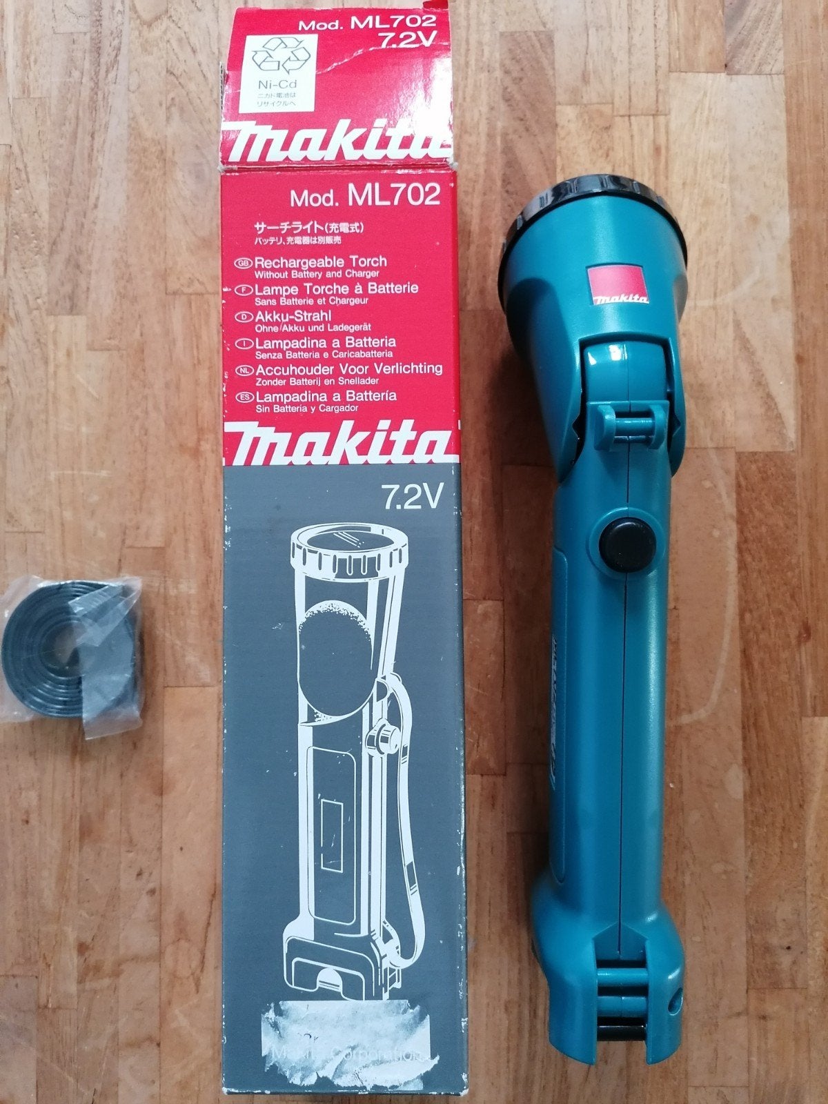 Makita ML702 Accuhouder Voor Verlichting 7.2V, Ophalen of Verzenden, Nieuw