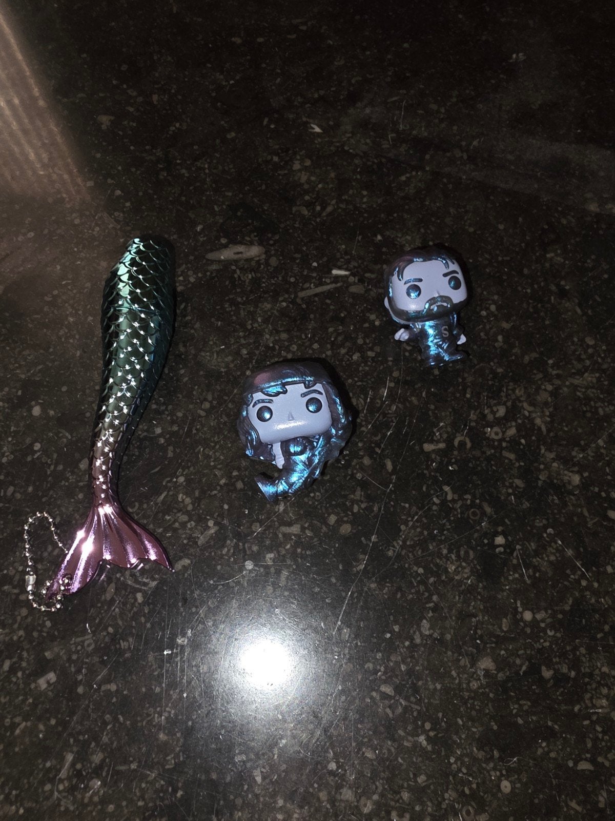 Funko Pop sleutelhanger en zeemeermin staart, Verzamelen, Poppetjes en Figuurtjes, Ophalen of Verzenden, Gebruikt