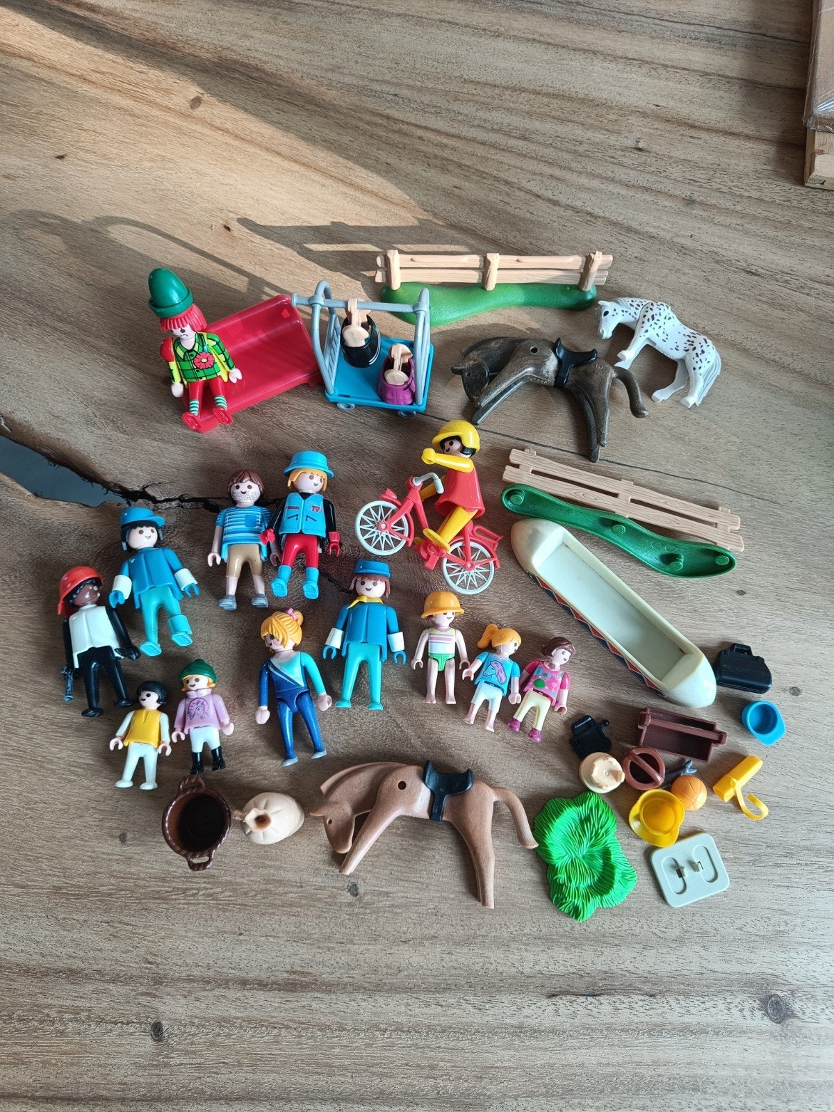 Collectie playmobil poppetjes, coaching/familie opstelling, Ophalen of Verzenden, Zo goed als nieuw, Los playmobil
