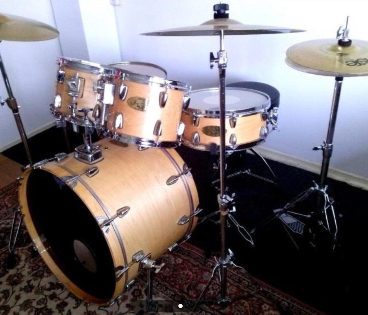 Stagg Jia Series Drumstel Maple met Masterwork Cymbals, Ophalen, Gebruikt, Overige merken