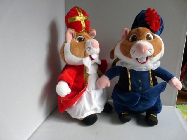 Sinterklaas en Piet hamsters - Alber Heijn., Ophalen of Verzenden, Zo goed als nieuw, Overige typen