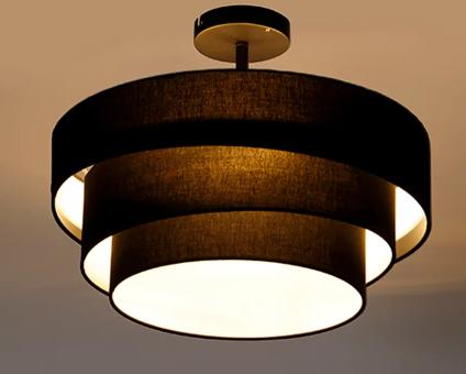 Hanglamp Drum Trio, Ophalen of Verzenden, Zo goed als nieuw, Kunststof, Modern