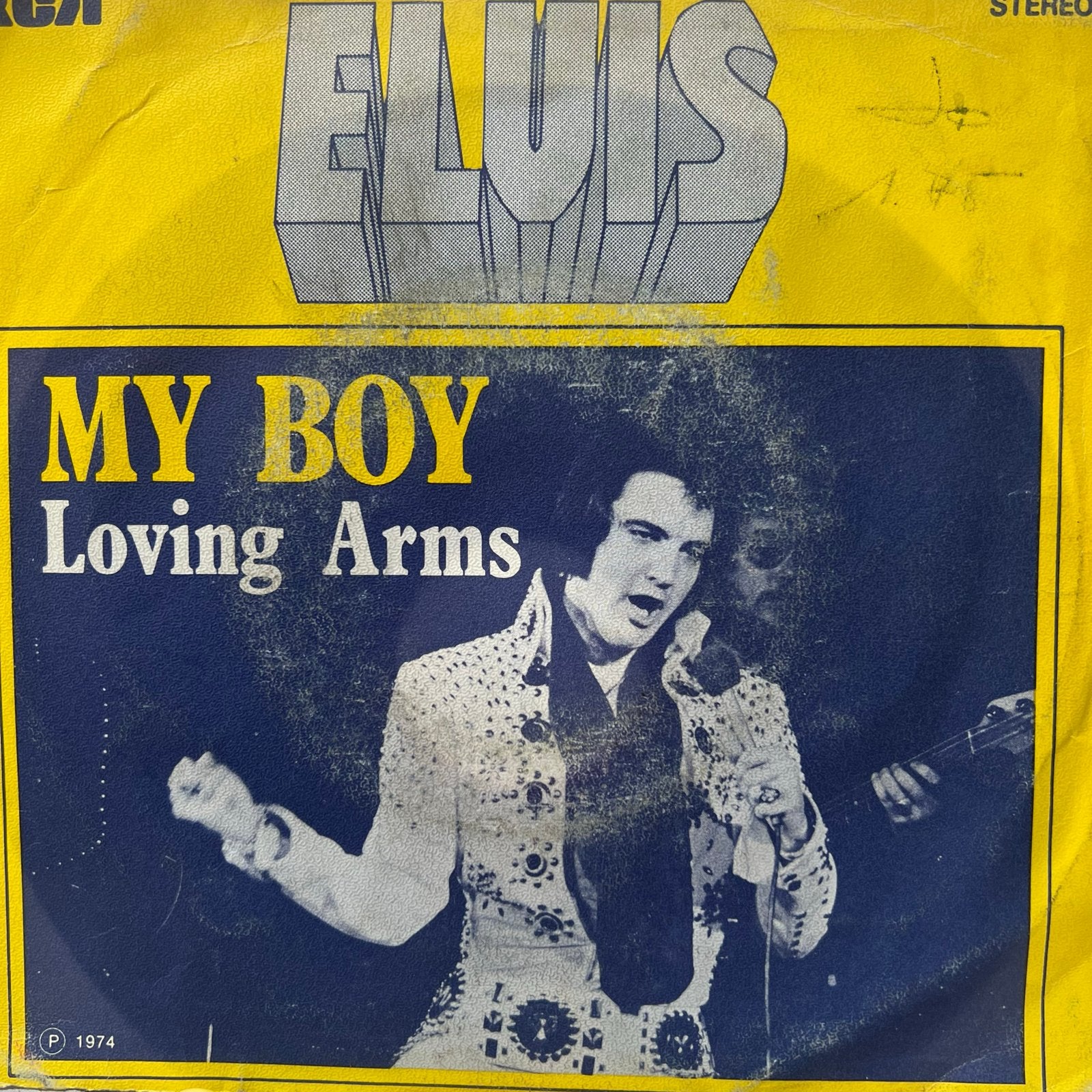 Elvis Presley - My Boy / Loving Arms, Cd's en Dvd's, LP, Gebruikt, 7 inch, Pop
