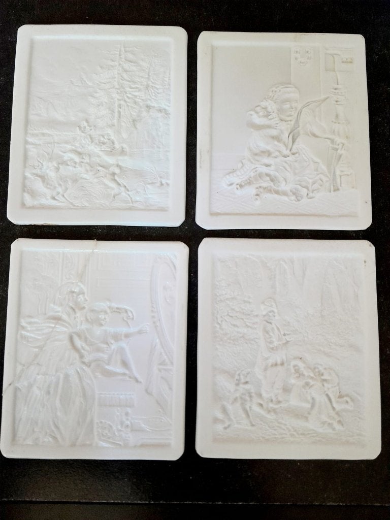 4 originele lithophane van PPM, Ophalen of Verzenden