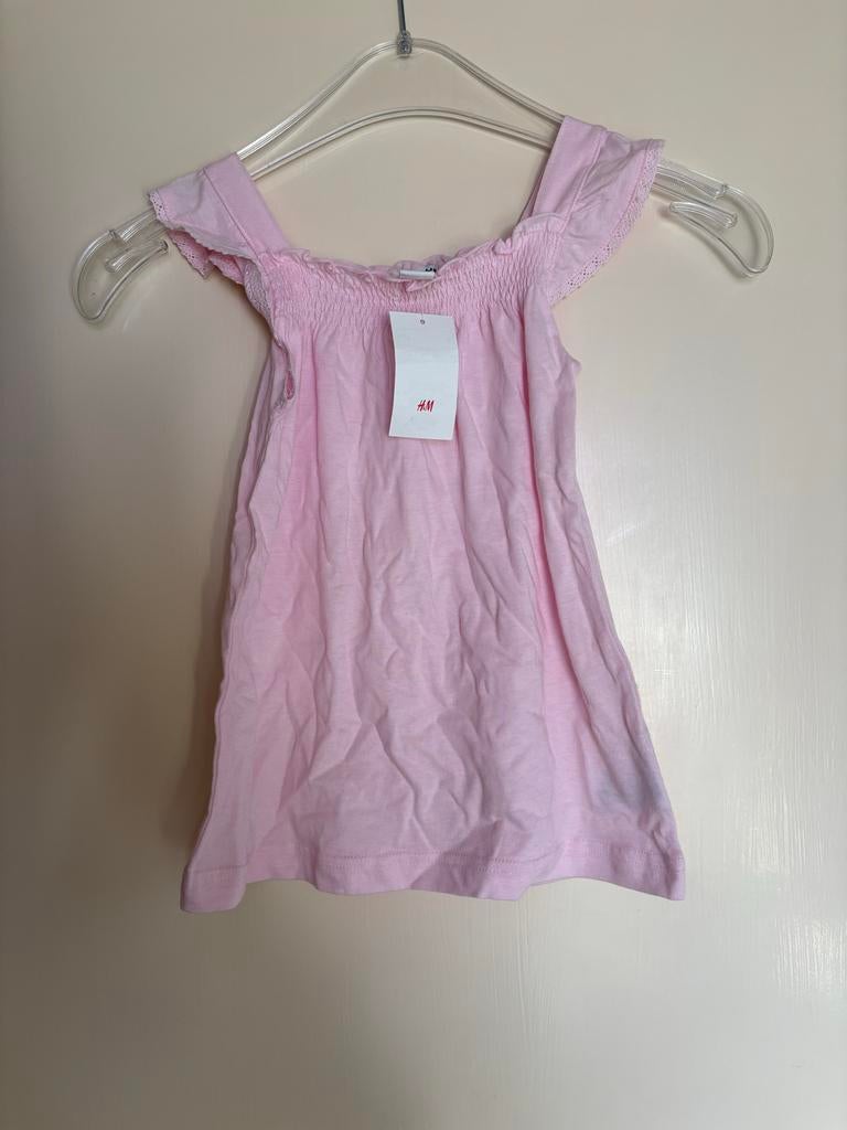 Nieuw H&M Roze Topje Maat 128 (7-8 jaar), Ophalen of Verzenden, Nieuw, Meisje