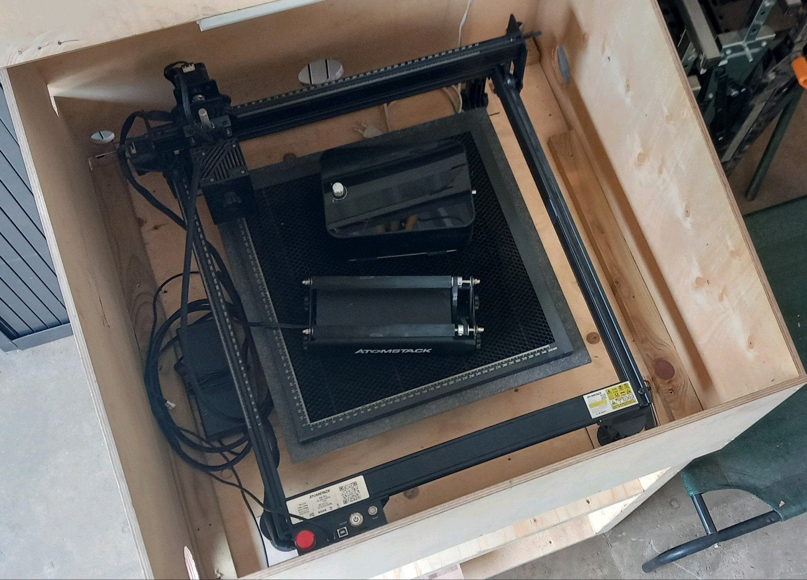 Atomstack A20 Pro 20W lasergraveerder met toebehoren, Ophalen