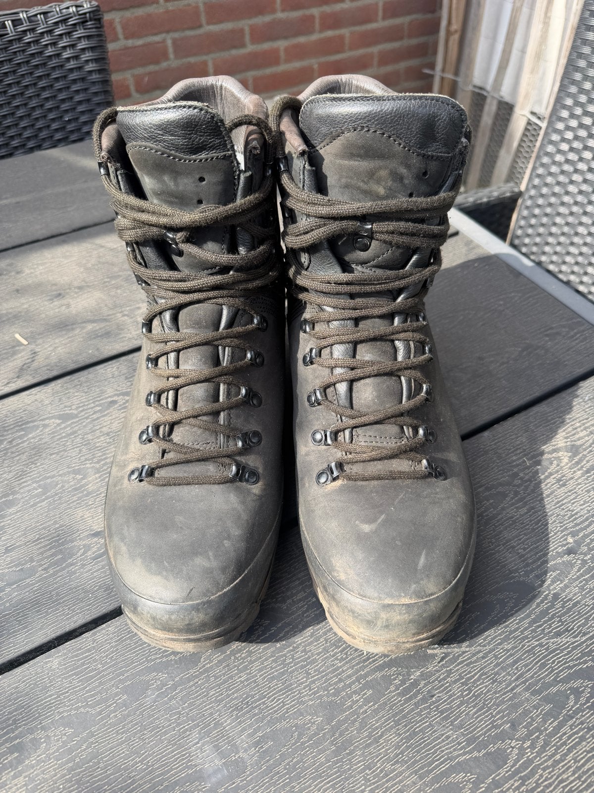 Meindl M1 Maat 295 S = 46 Gore-Tex wandelschoenen, Ophalen of Verzenden, Zo goed als nieuw, Schoenen