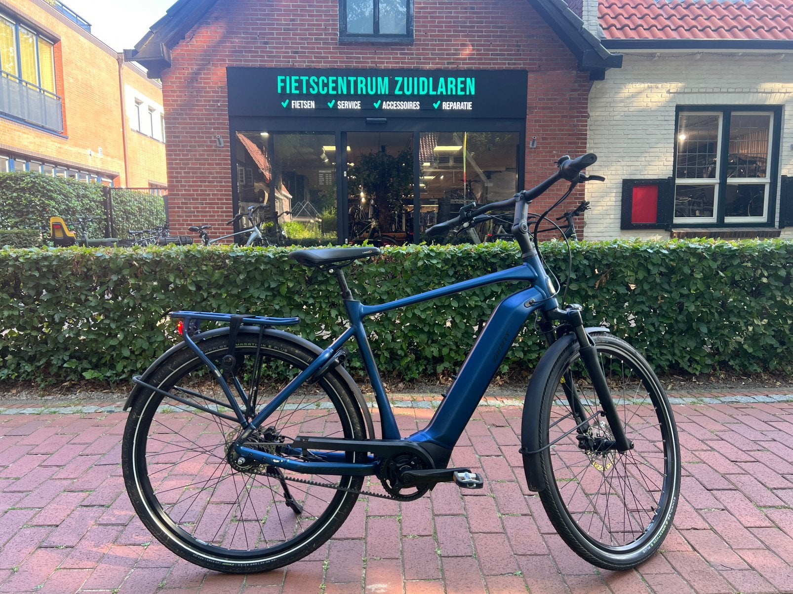 Giant Dailytour | Middenmotor | 600 Accu | Riem | H61 cm, Giant, Zo goed als nieuw, Zuidlaren, Info@fietscentrumzuidlaren.nl