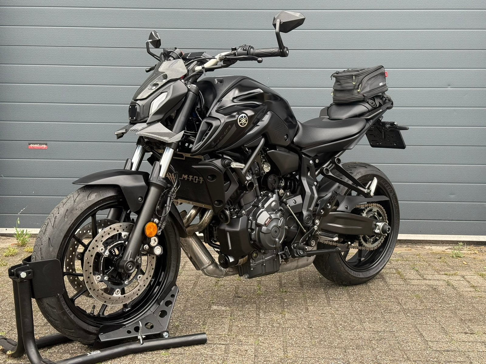 YAMAHA MT 07 ABS TECH BLACK 2022, Motoren, Motoren | Yamaha, Bedrijf, Naked bike, 12 t/m 35 kW, 2 cilinders, Minimaal motorrijbewijs A2