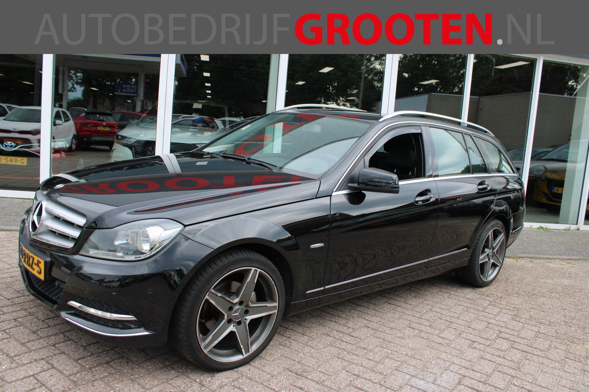 Mercedes-Benz C-Klasse Estate 180 Business Class Avantgarde, Auto's, Mercedes-Benz, Automaat, Euro 5, Zwart, 1796 cc