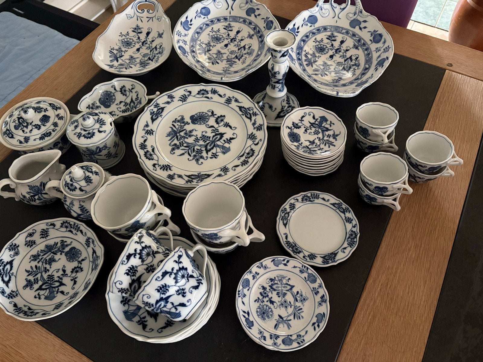 Prachtig Blue Danube Porseleinen Servies - Compleet, Ophalen of Verzenden