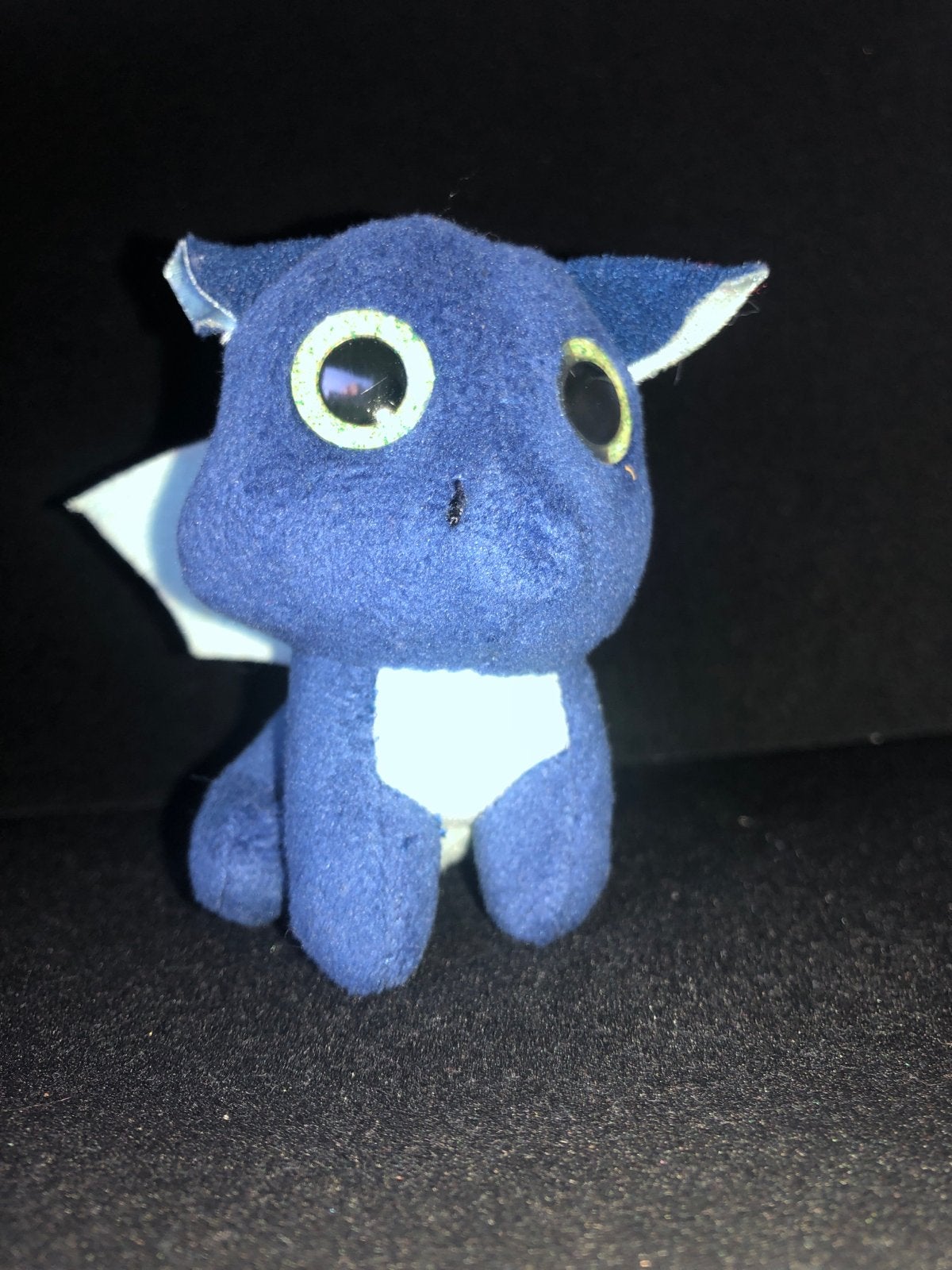 TY Beanie Boos Cinder Draak Knuffel - Blauw, Dinosaurus, Blauw, Ophalen of Verzenden, Klein (minder dan 20 cm)