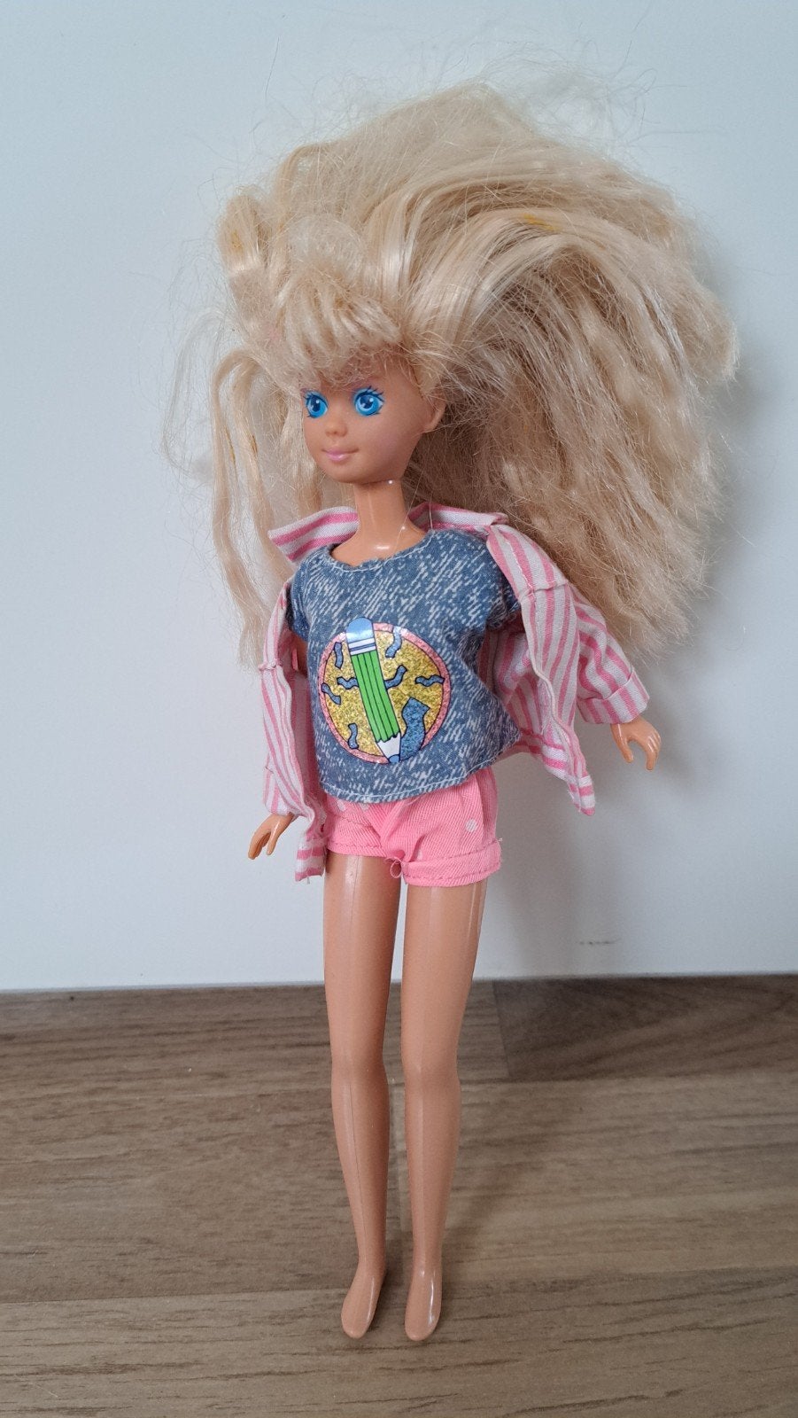 Vintage Teen Time Skipper pop Mattel 1988 (#1951) barbie, Ophalen of Verzenden, Gebruikt, Barbie