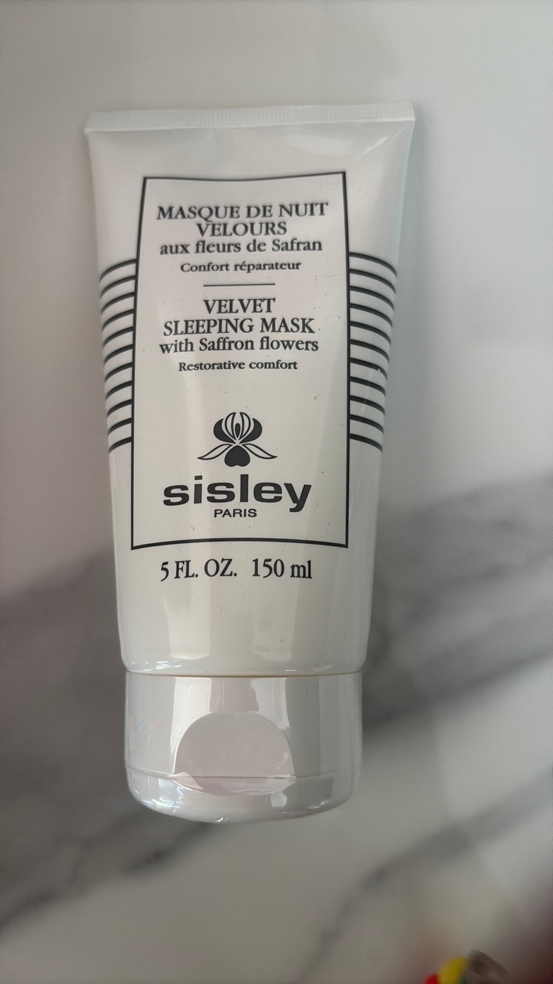 Sisley velvet sleeping mask saffron flowers 150ml  nieuw, Ophalen of Verzenden, Nieuw, Gehele gezicht, Verzorging