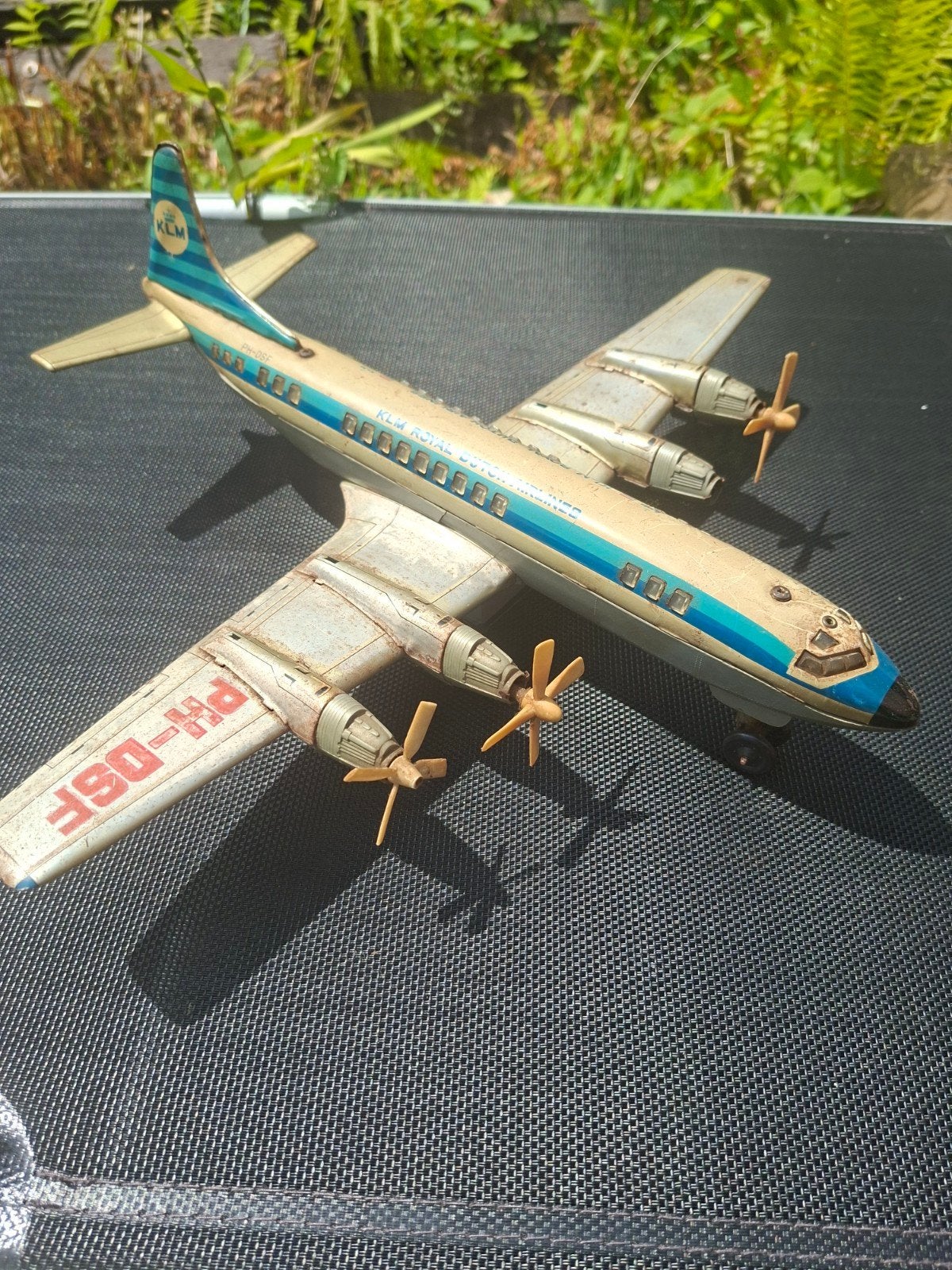Lockheed L-180 PH-DSF klm blik vliegtuig, Ophalen, Gebruikt