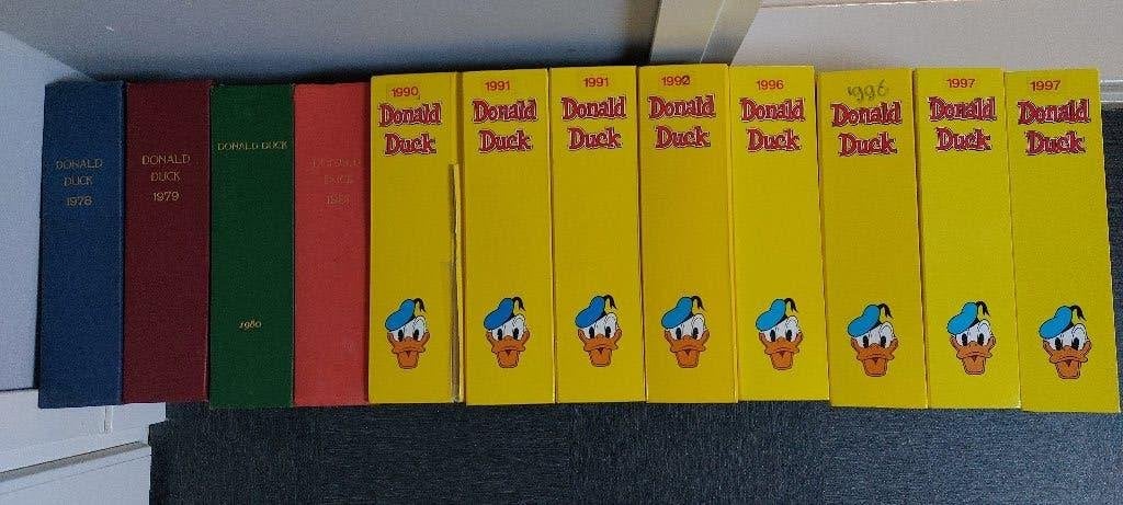 Donald duck stripboeken, Meerdere stripboeken, Ophalen, Gelezen
