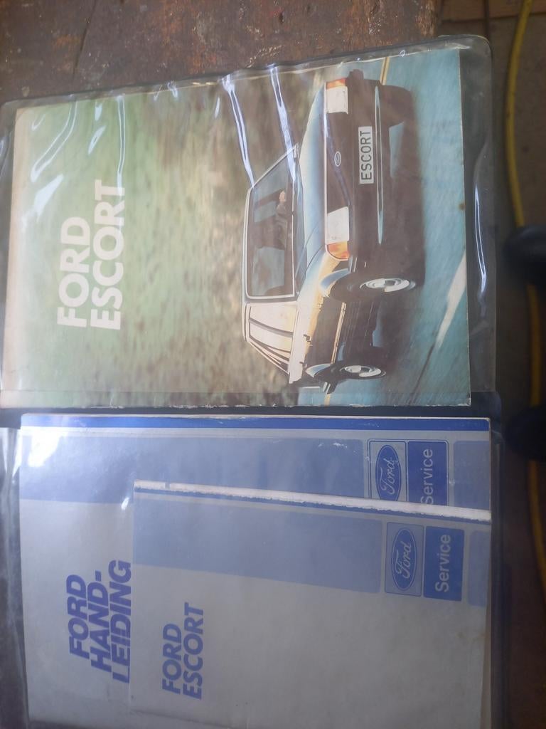Dealermap FORD ESCORT MK3 11-1981 NL, Ophalen of Verzenden