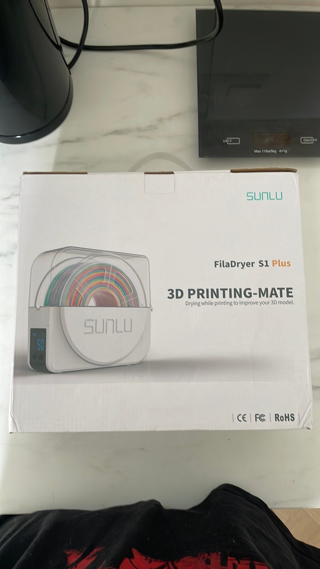 Sunlu filament dryer S1 Plus, Ophalen of Verzenden, Zo goed als nieuw