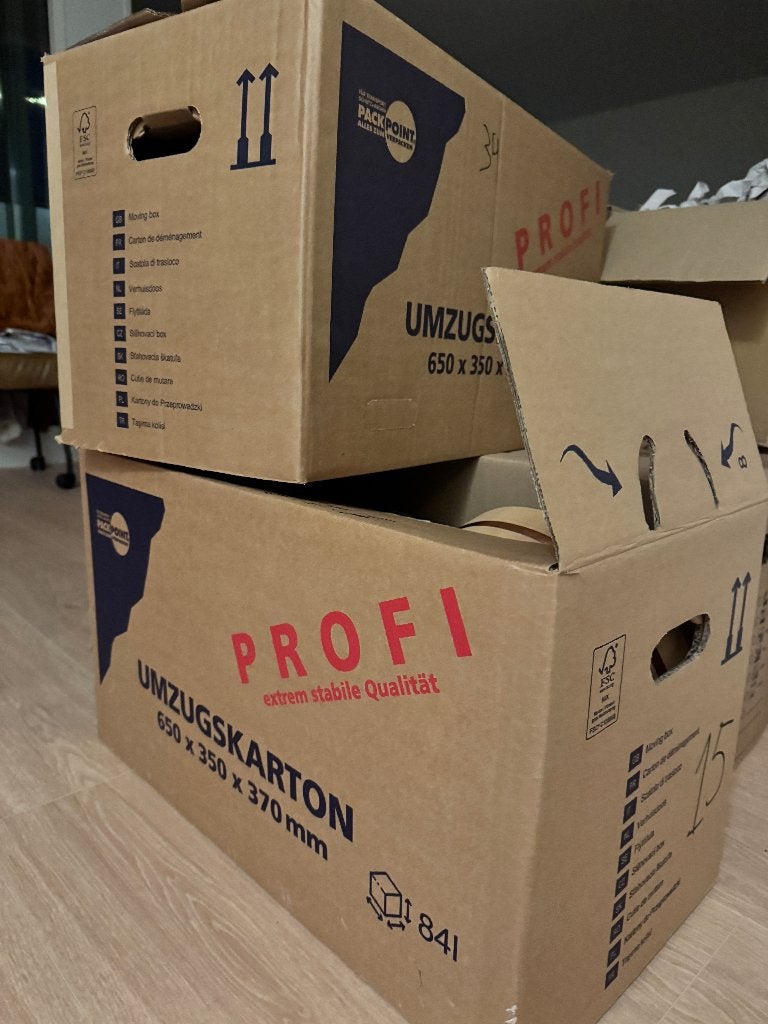 Verhuisdozen 29 stuks, Doe-het-zelf en Verbouw, Kratten en Dozen, Ophalen, Opvouwbaar, 50 tot 75 cm, Minder dan 40 cm