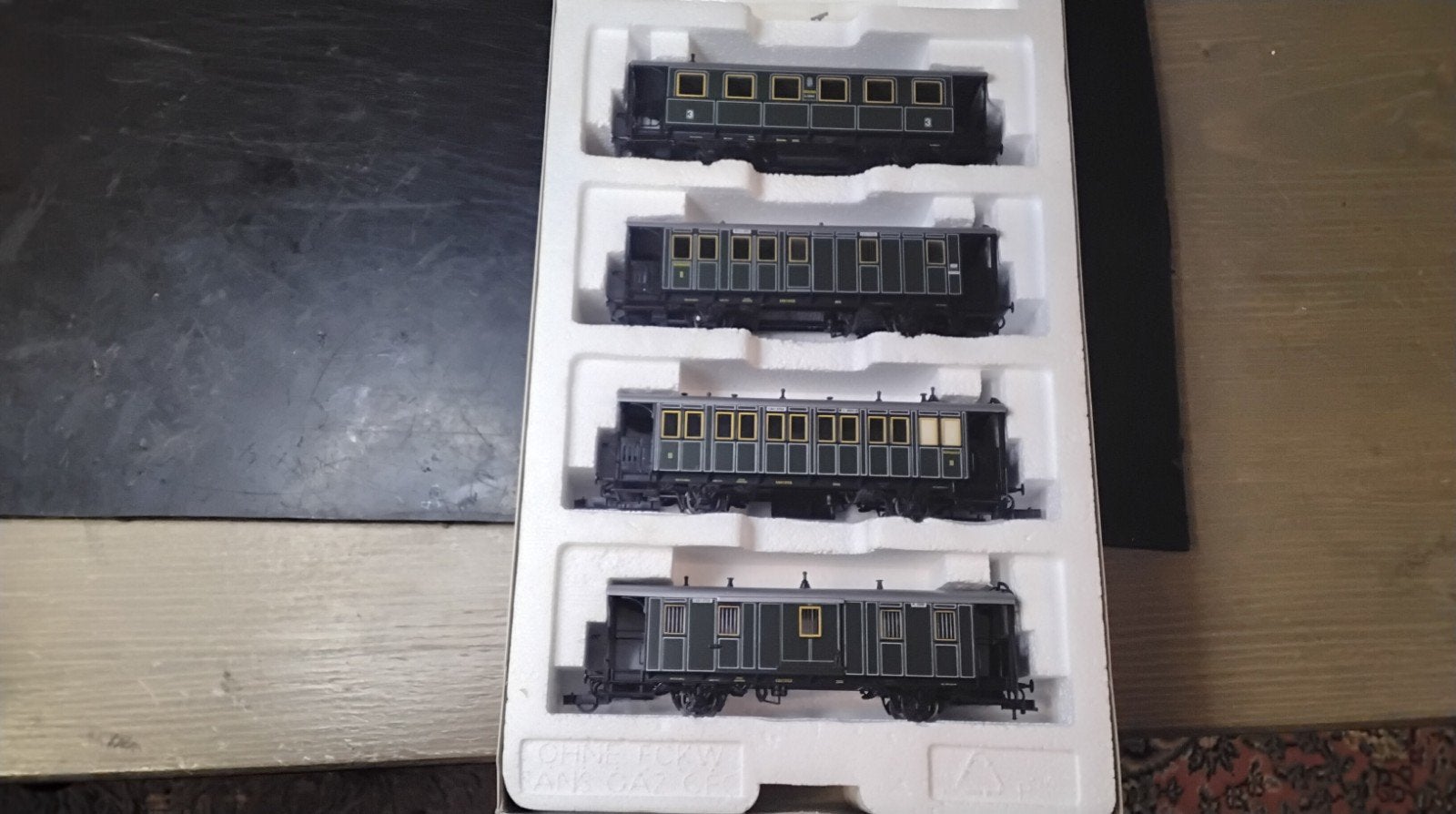 Roco Rijtuigen Set K. Bay. Sts. B no 44018
Wagons compleet m, Gelijkstroom, Wagon, Ophalen of Verzenden, Zo goed als nieuw