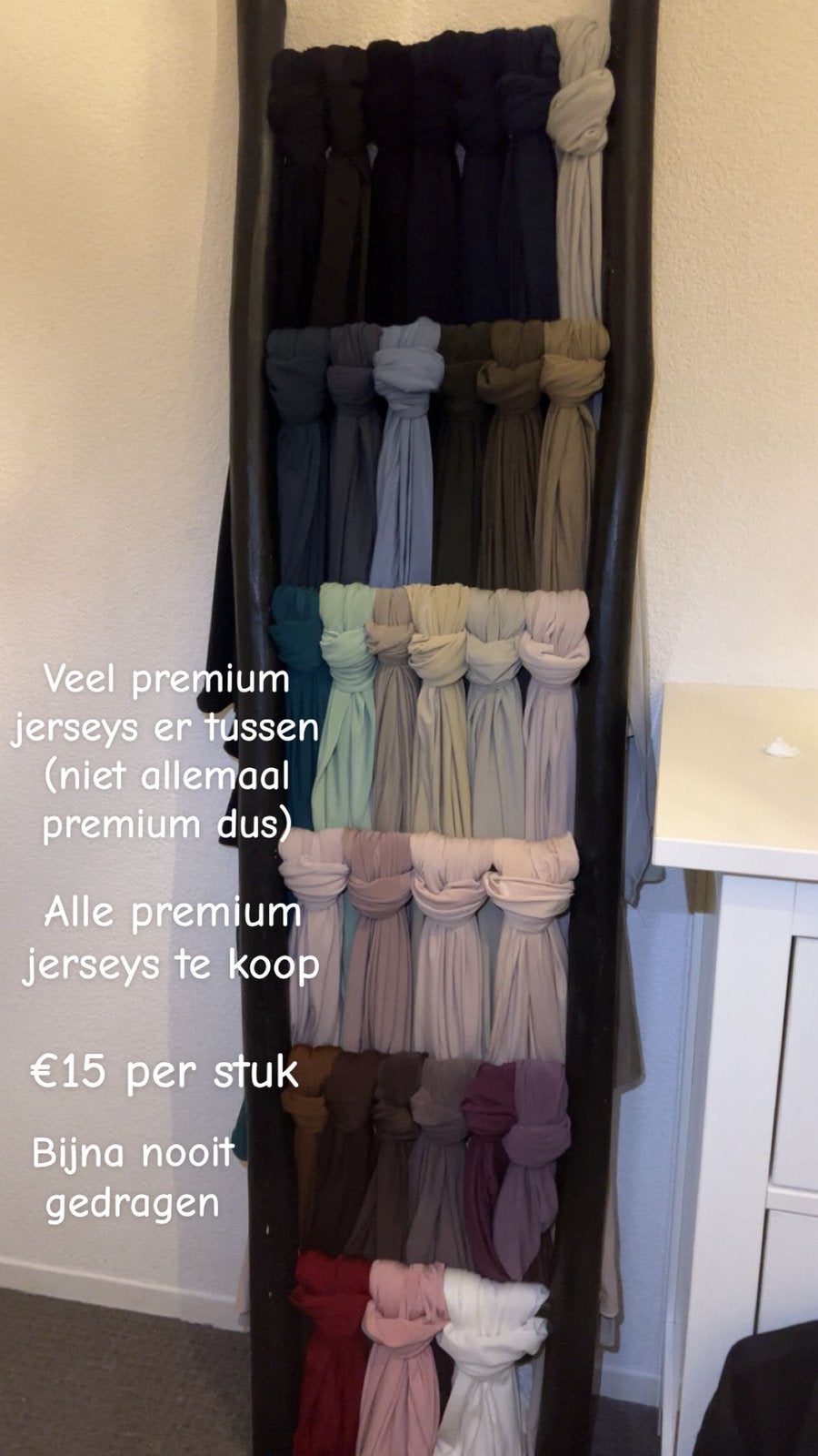 Premium jersey hoofddoeken, Ophalen of Verzenden, Zo goed als nieuw