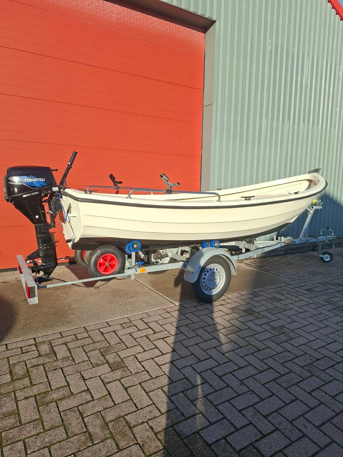 CRESCENT 420+6PK TOHATSU ZGAN+KANTELTRAILER SET ZGAN, Watersport en Boten, Vis- en Consoleboten, Ophalen, Zo goed als nieuw, Quicksilver