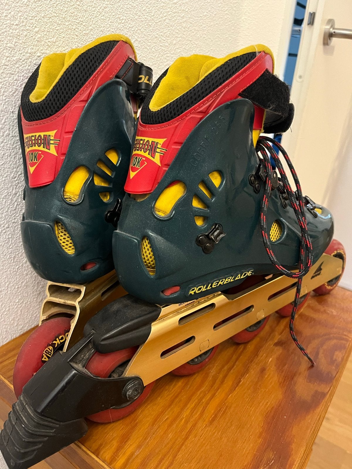 Retro Rollerblade Fusion 10K Inline Skates - Maat 39, Gebruikt, Inline skates 5 wielen, Dames, Ophalen