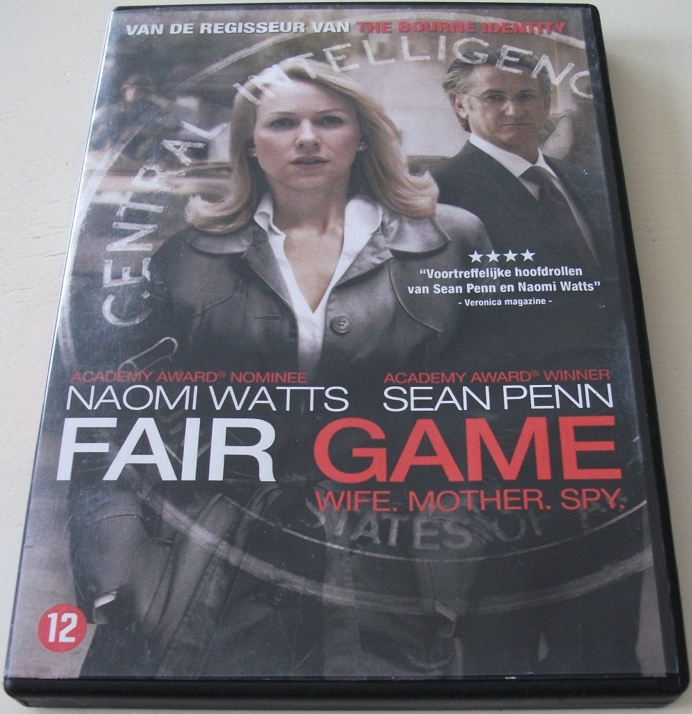 Dvd *** FAIR GAME *** Wife. Mother. Spy., Engels, Nederlands, Overige genres, Ophalen of Verzenden