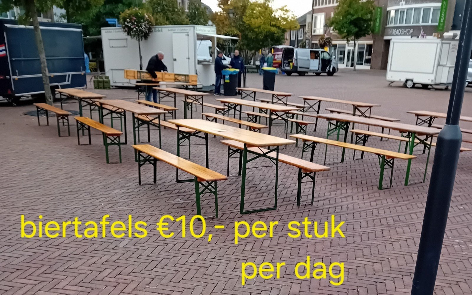 te huur biertafels voor elke gelegenheid, Ophalen of Verzenden