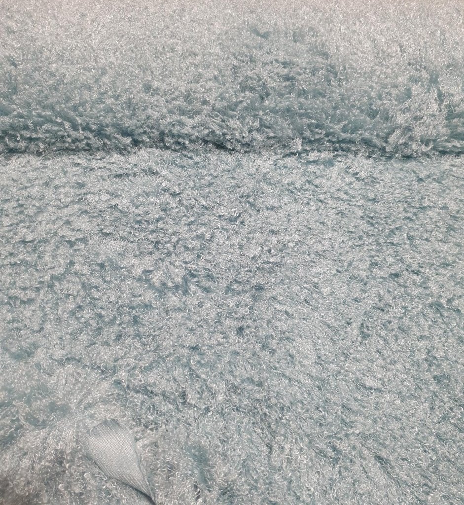 harige stof mintgroen (11517), Overige materialen, 120 cm of meer, Nieuw, Ophalen of Verzenden