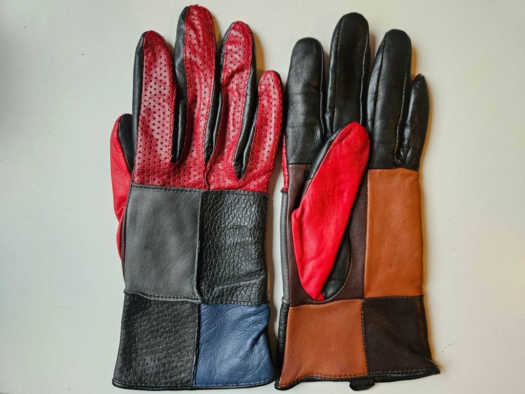Vintage leren handschoenen van Laimböck, Maat 38/40 (M), Ophalen of Verzenden, Laimböck, Gedragen