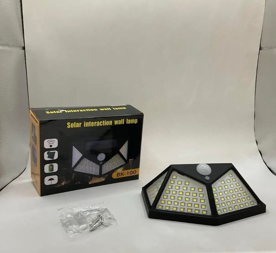 Solar wandlamp met sensor, Zonne-energie, Kunststof, Minder dan 50 watt, Wandlamp